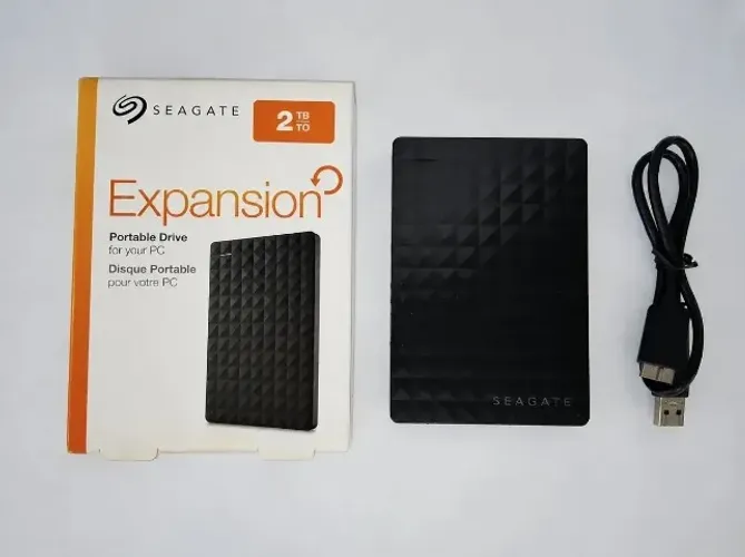 Hd Externo Seagate Expansion 2tb Usb 3.0 Preto