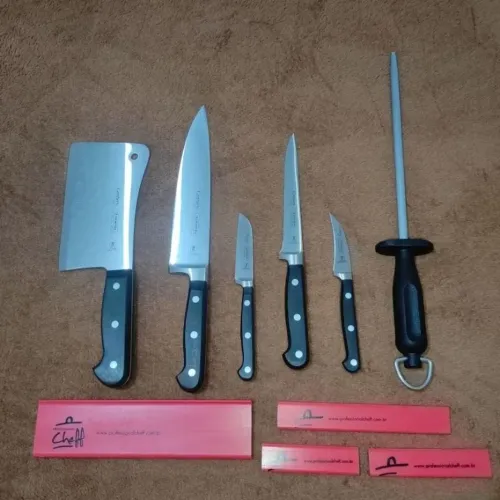 Kit de Facas e Capas Tramontina Century para gastronomia - Aceito Cartão