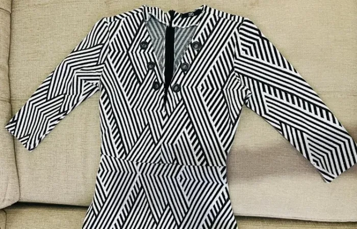 VESTIDO TUBINHO ESTAMPADO