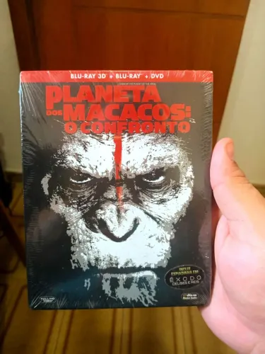 Planeta dos Macacos O Confronto- Edição de Colecionador 3D blu-ray 