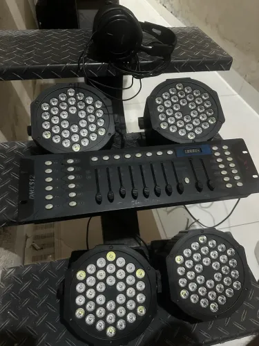 Iluminação para festa profissional 