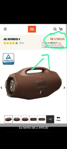 JBL BOOMBOX 4 OPORTUNIDADE