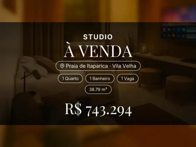Studio Garden em Praia de Itaparica | Layout funcional e bem distribuído
