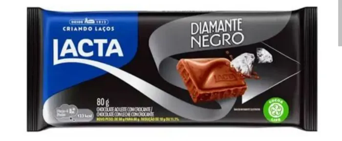 Chocolate Diamante Negro 80 gr