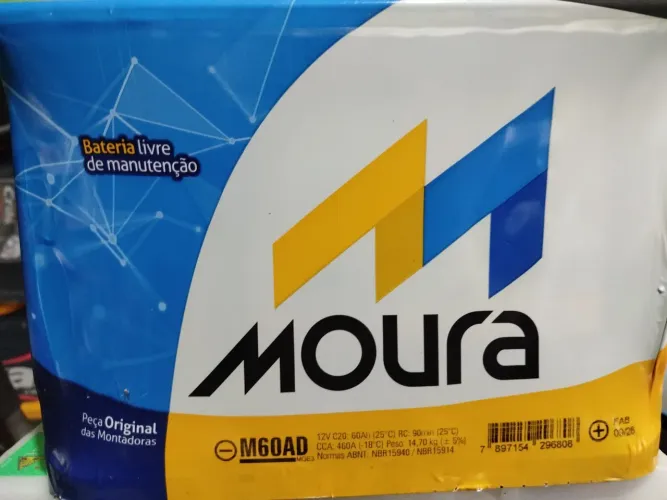 Bateria Moura 60 amperes