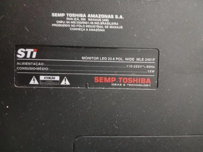 Monitor STI 23.5" usado