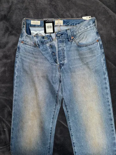 Calça Jeans Levi's 501 (reta) - Modelo 90's - Lightweight - Lavagem Média 