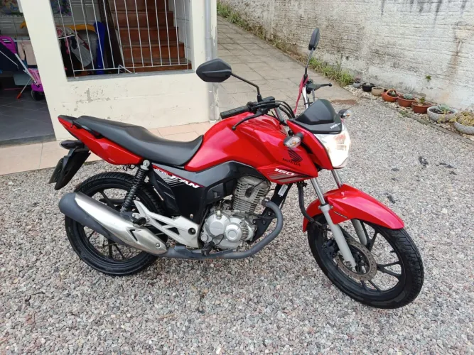 Honda CG 160 Fan 2019 - Apenas 19.400 km - R$ 13.500