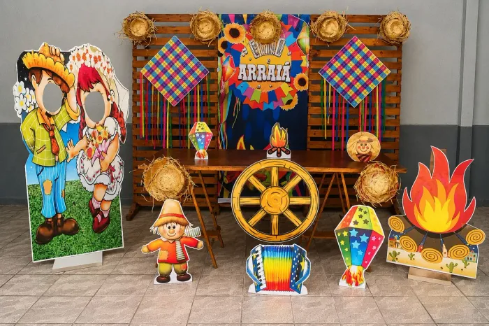 Decoração de festa junina