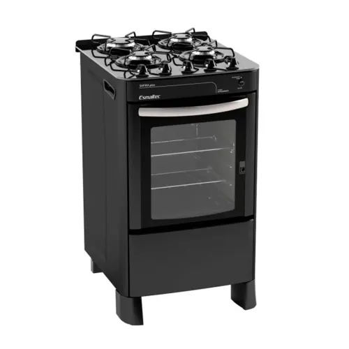 Fogão Esmaltec Glass 4b