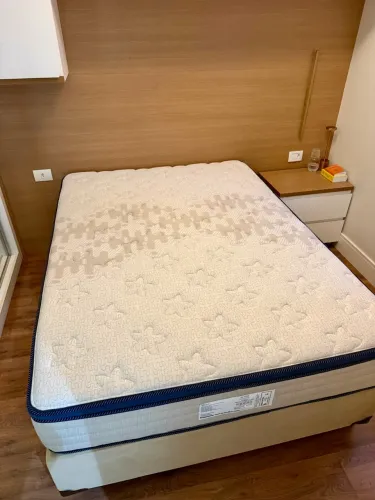 Cama Box Casal + Colchão Allure Toque de Classe - Excelente Estado