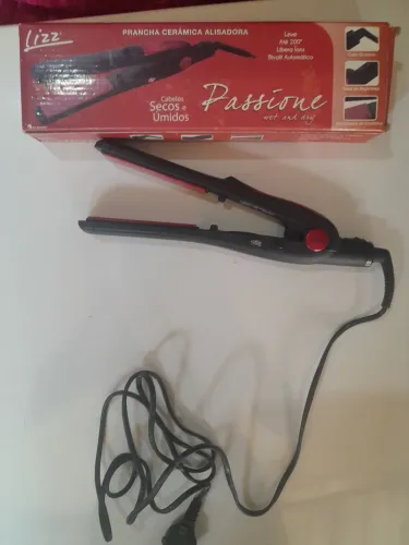 Prancha de cerâmica alisadoura