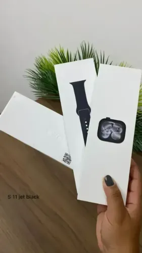 Apple Watch Series 11 46mm Preto / Lacrado / Retirada Loja Física em B.H
