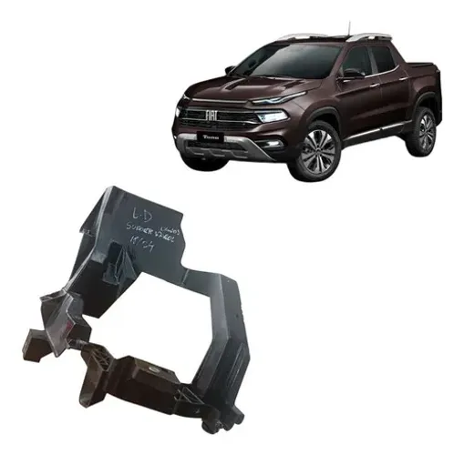 Suporte Oculos Farol Fiat Toro Lado Esquerdo 2018 A 2024