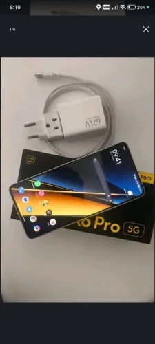 Poço x6 pro 5G 512gn 12gn de ram 