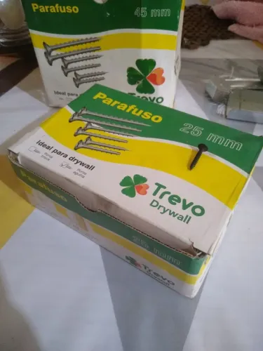 Ferragens para drywall, parafussos, imendas, pendurador e tabita para Gesso acartonado