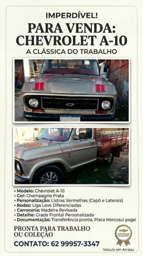 Chevrolet A-10 2.5/4.1 1985