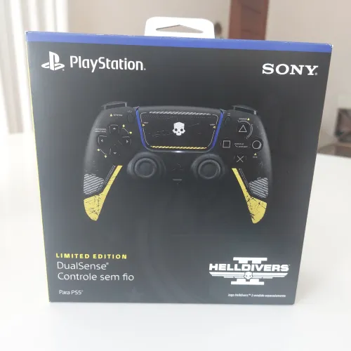 Dualsense PS5 Helldivers - Edição Limitada