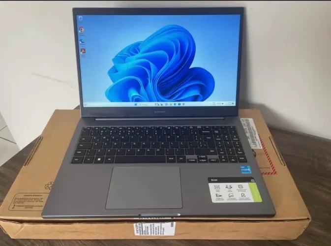 Notebook Samsung i3 11ªth Geração 8Gb Ram SSD 256Gb Nvme FullHD Rede5G