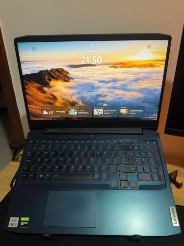 Notebook Gamer Lenovo i5 10g° - GTX 1650 P. Vídeo - 8Gb RAM - 480Gb SSD