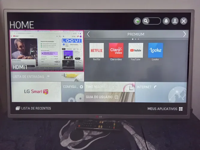 Tv Lg smart 32 polegadas Mod.LB580B