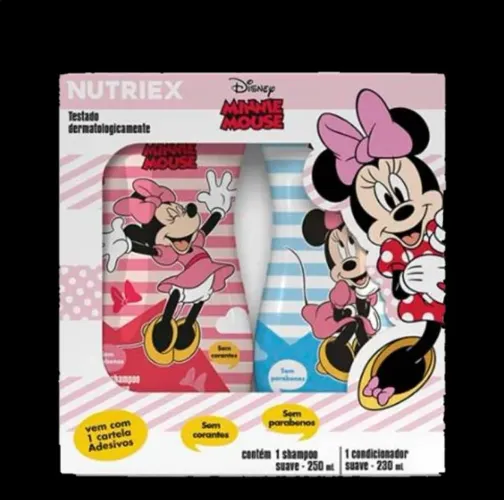Xampu infantil da Minnie nutriex 