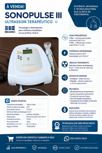 Ultrassom sonopulse III