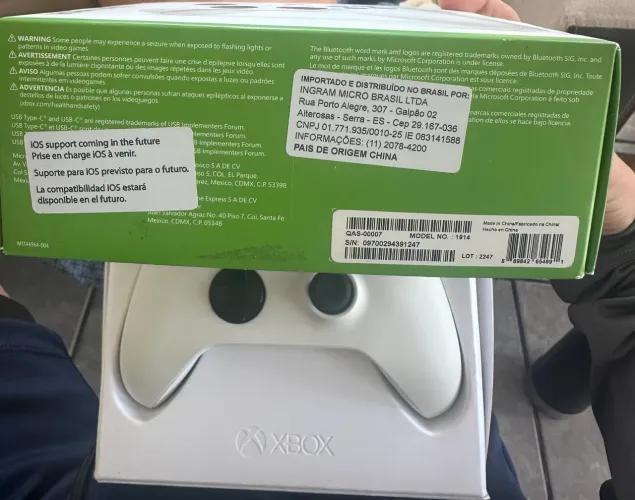 Controle Xbox robot white