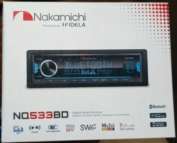 Rádio Nakamichi Novo