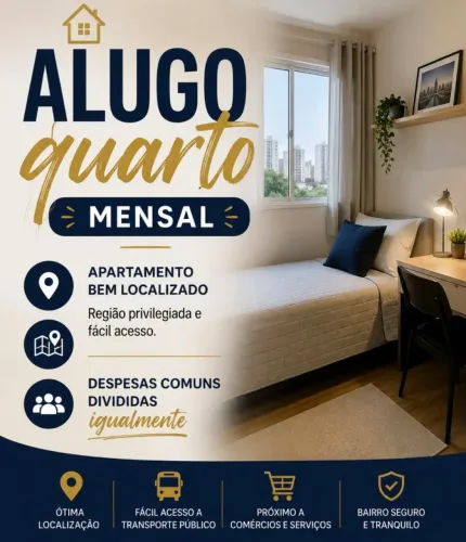 Aluguel Mensal de Quarto