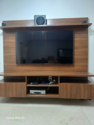 Painel de TV com Rack