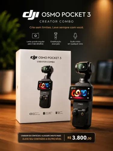 DJI osmo pocket combo creator