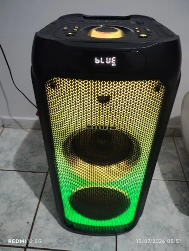Caixa de som Bluetooth profissional