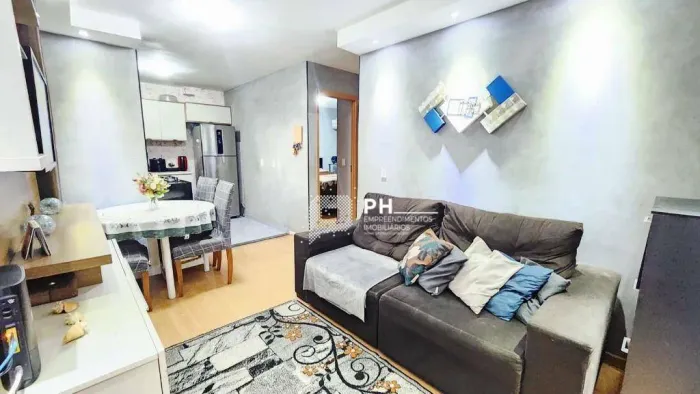 Apartamento com 2 dormitórios à venda, 55 m² por R$ 215.000,00 - Jardim Bela Vista - Mogi