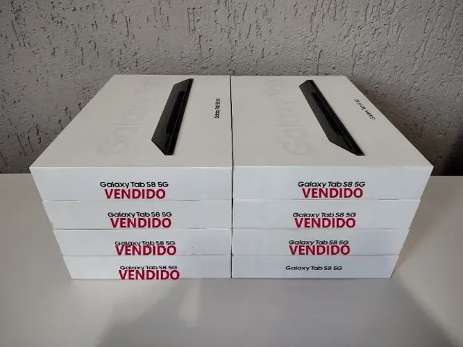 O Último! Samsung Galaxy Tab S8 - 5G, Novo, Lacrado e Com Nota Fiscal!