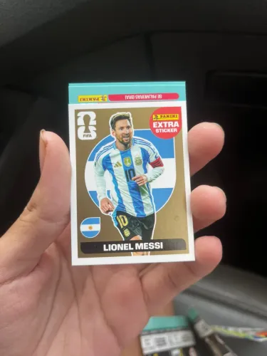 Figurinha Rara do Messi
