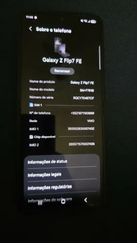 Galaxy Zflip 7 Fe
