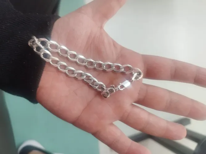 Pulseira de Prata Masculina