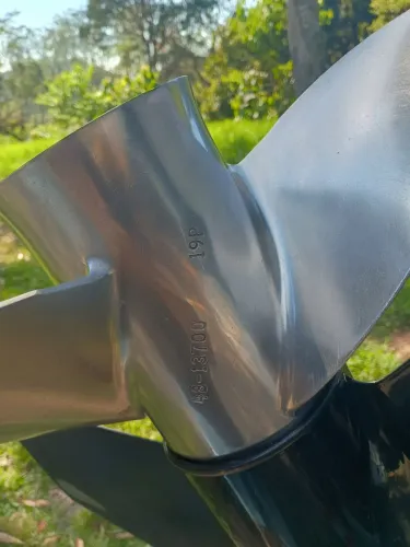 Hélice inox passo 19