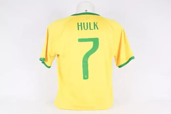 Brasil 2014 Home #7 Hulk Nike [G]