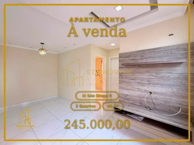Apartamento em condomínio clube em São Diogo II: venha conhecer!