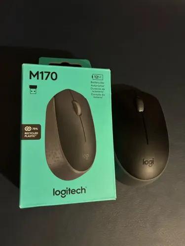 Mouse escritório logitech M170 com caixa original
