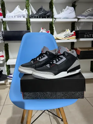 Air Jordan 3 Black Cement 