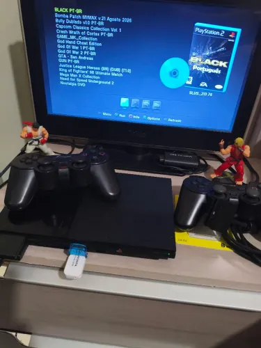 Playstation 2 slim desbloqueado completo!!