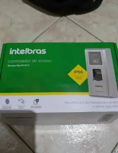 Controlador De Acesso Intelbras Bio Inox Plus Ss 311 MF