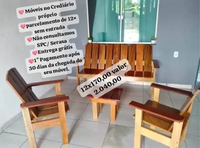 JOGO DE PÁTIO NO CREDIÁRIO PRÓPRIO 