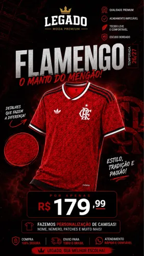 Camisa do Flamengo