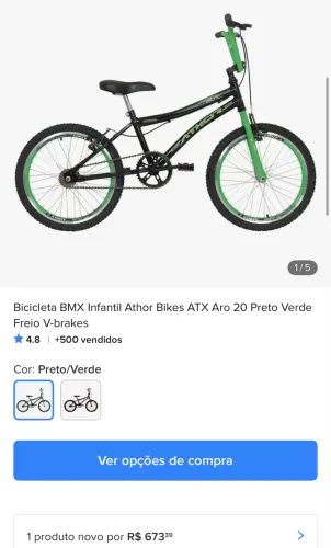BMX ATX Aro 20