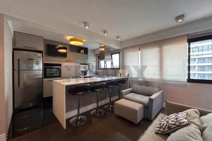 Apartamento para locação mobiliado em Pinheiros, com 63 m², por R$ 7.000