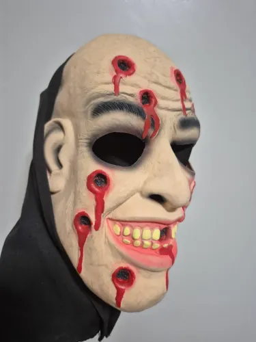 Máscara assustadora para fantasia de haloween 